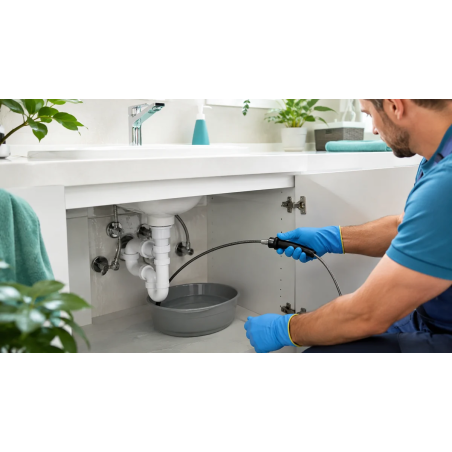 Débouchage évier, lavabo, douche ou baignoire