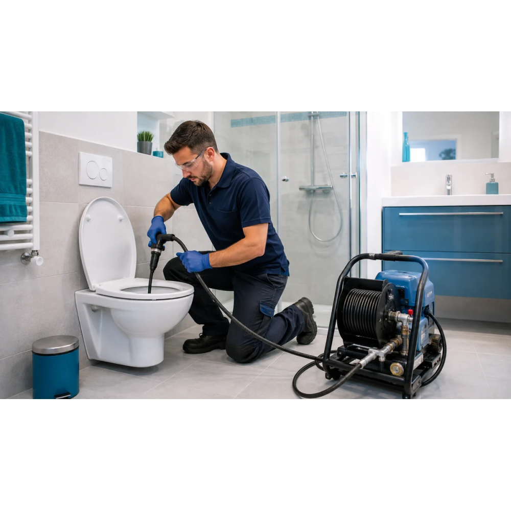 Débouchage WC haute pression | Cesatech