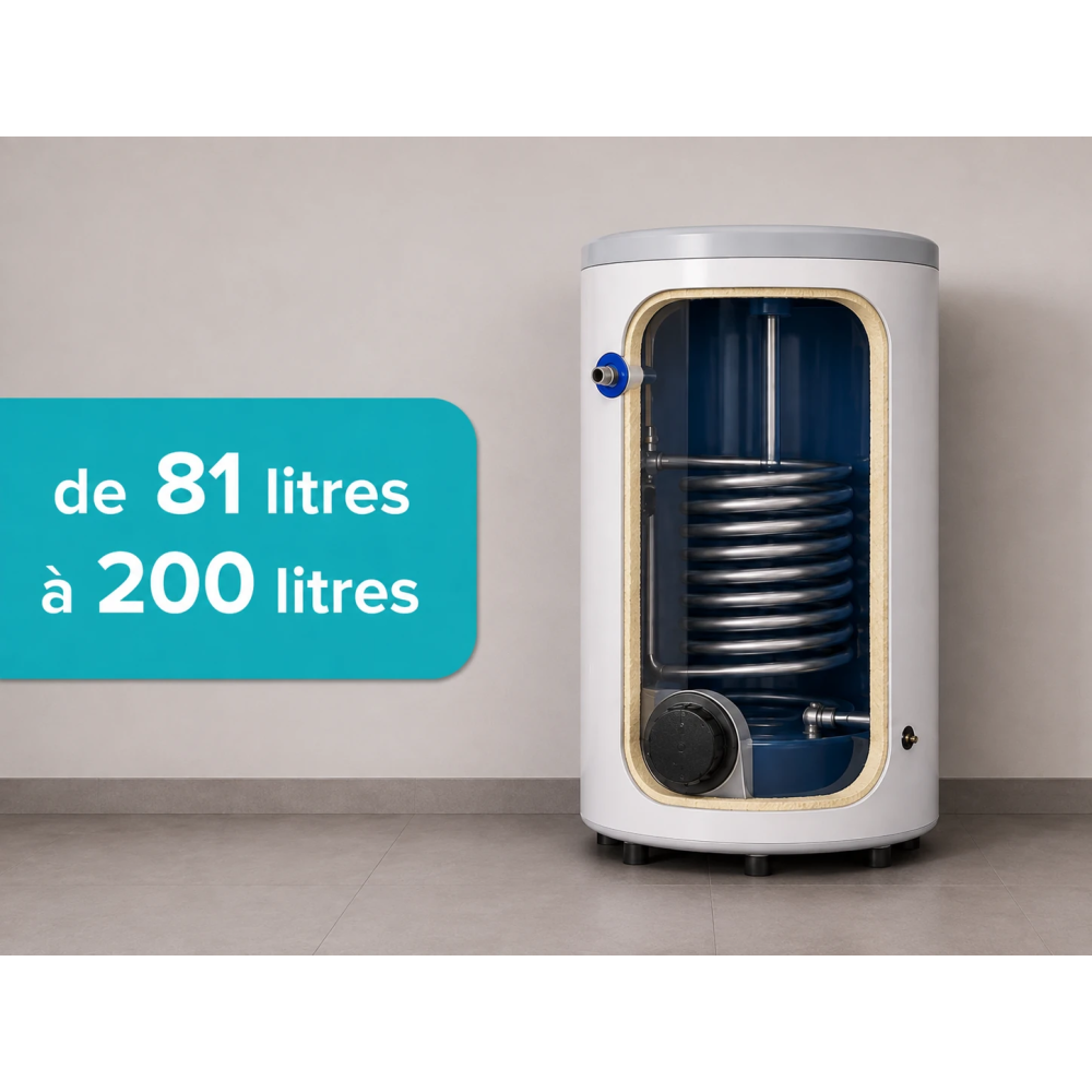 Détartrage préparateur eau chaude 81 à 200 L | Cesatech