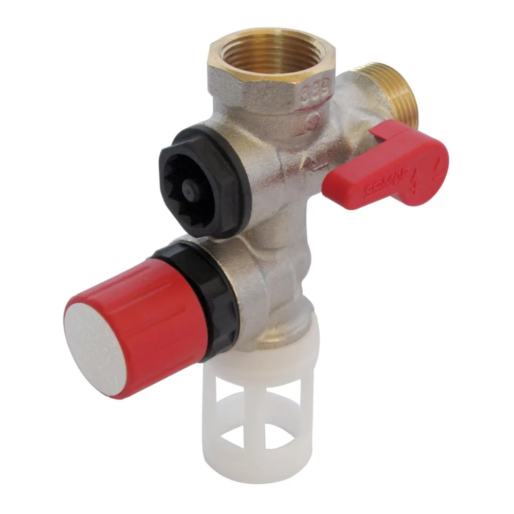 Groupe de sécurité chauffe-eau COMAP 20x27 en laiton | Cesatech