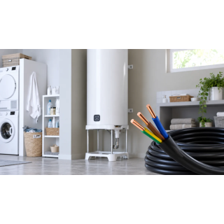 Alimentation électrique chauffe-eau – passage en combles – jusqu’à 15 m