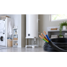 Alimentation électrique chauffe-eau – passage en combles – jusqu’à 15 m