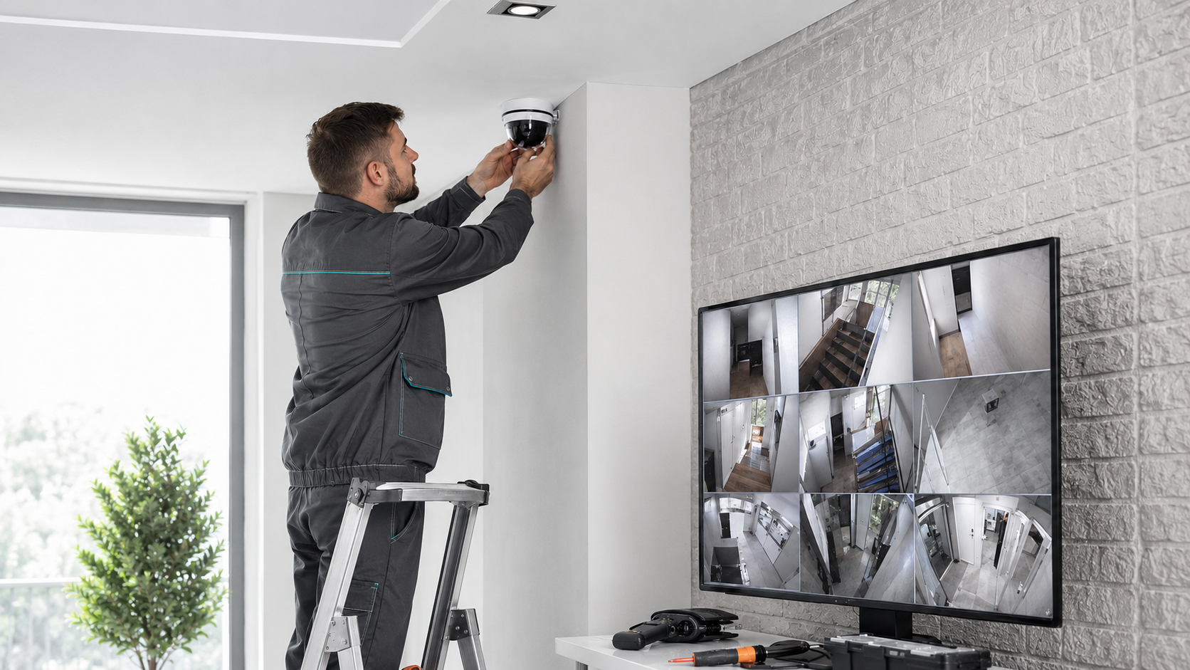 Installation vidéosurveillance